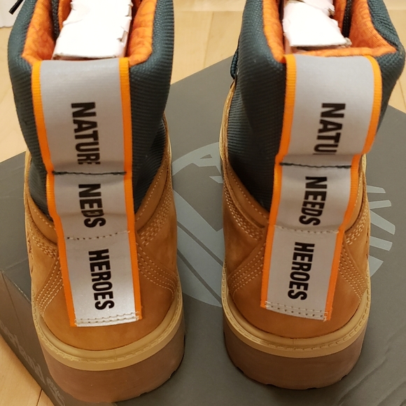 TIMBERLAND NATURE NEEDS HEROES BOOTS BRAND NEW - Picture 4 of 9